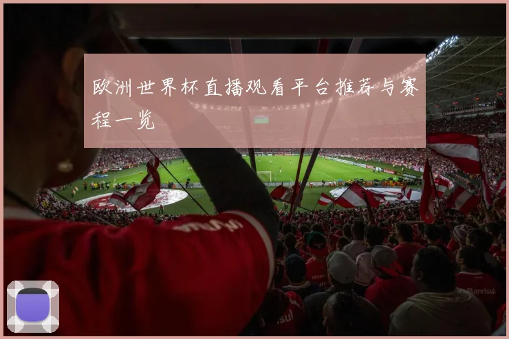 欧洲世界杯直播观看平台推荐与赛程一览